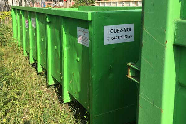 location bennes prix